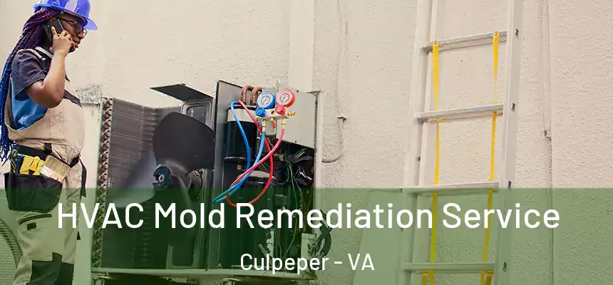  HVAC Mold Remediation Service Culpeper - VA